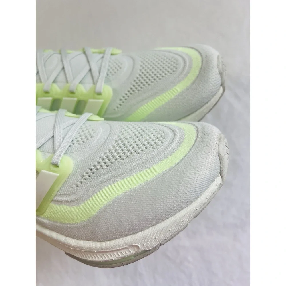 Adidas Ultra Boost Light Womens Training Running Shoes Sneakers Green Spark 10.5